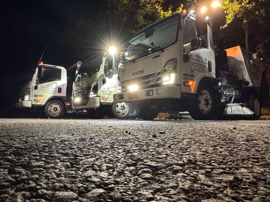 Small property repairs including concrete, asphalt, and signage maintenance